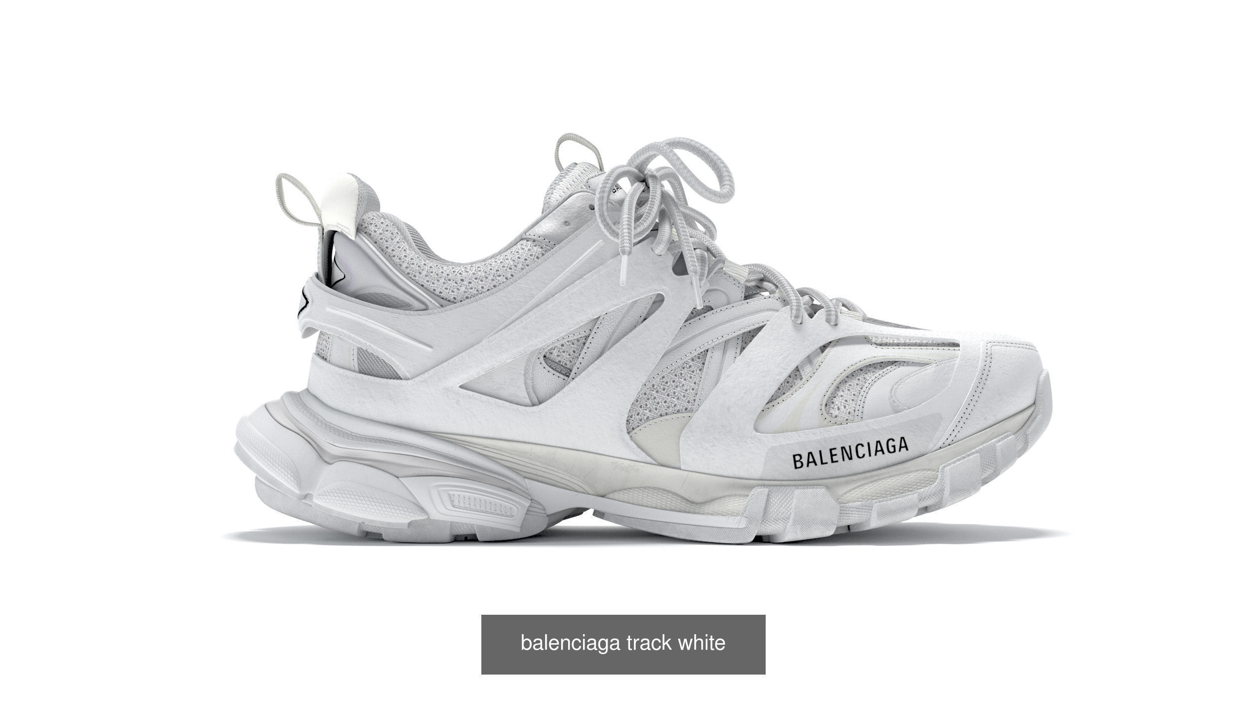 balenciaga track 3D Model Collection_3