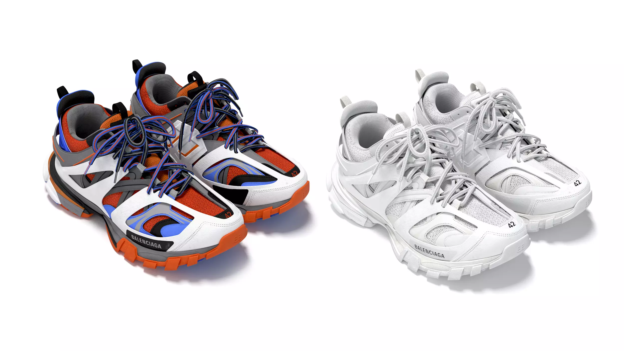 balenciaga track 3D Model Collection_0