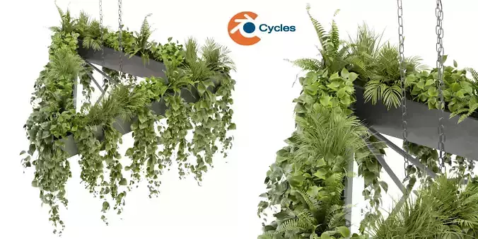 Collection plant vol 381 - blender model  3D model