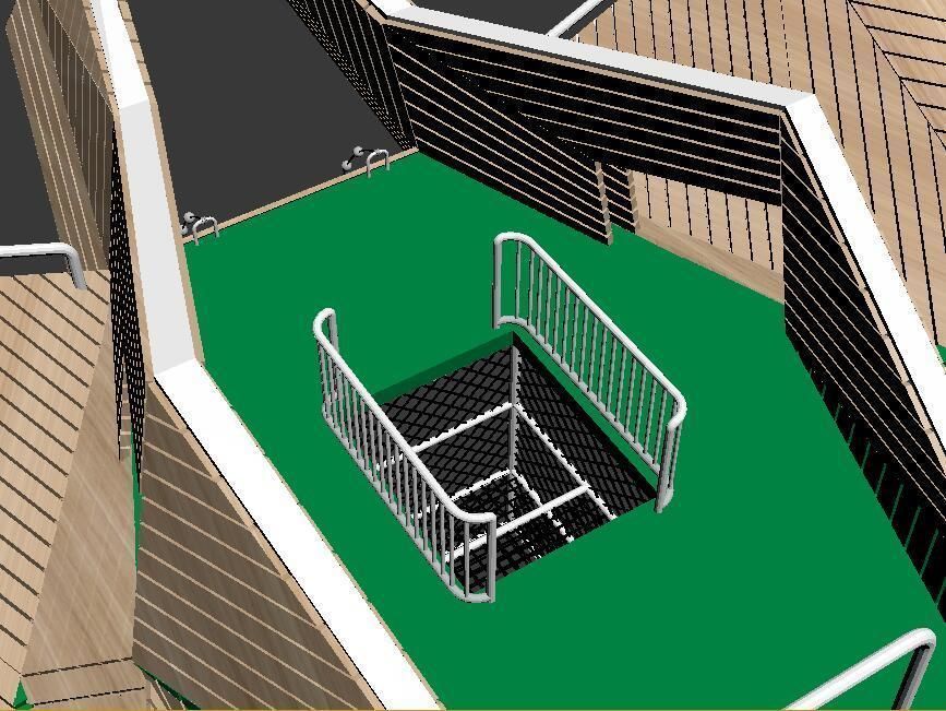 Peace Dove playground 3D model_7