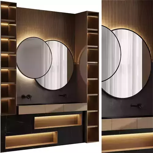 Bathroom furniture by inbani faucet set 44