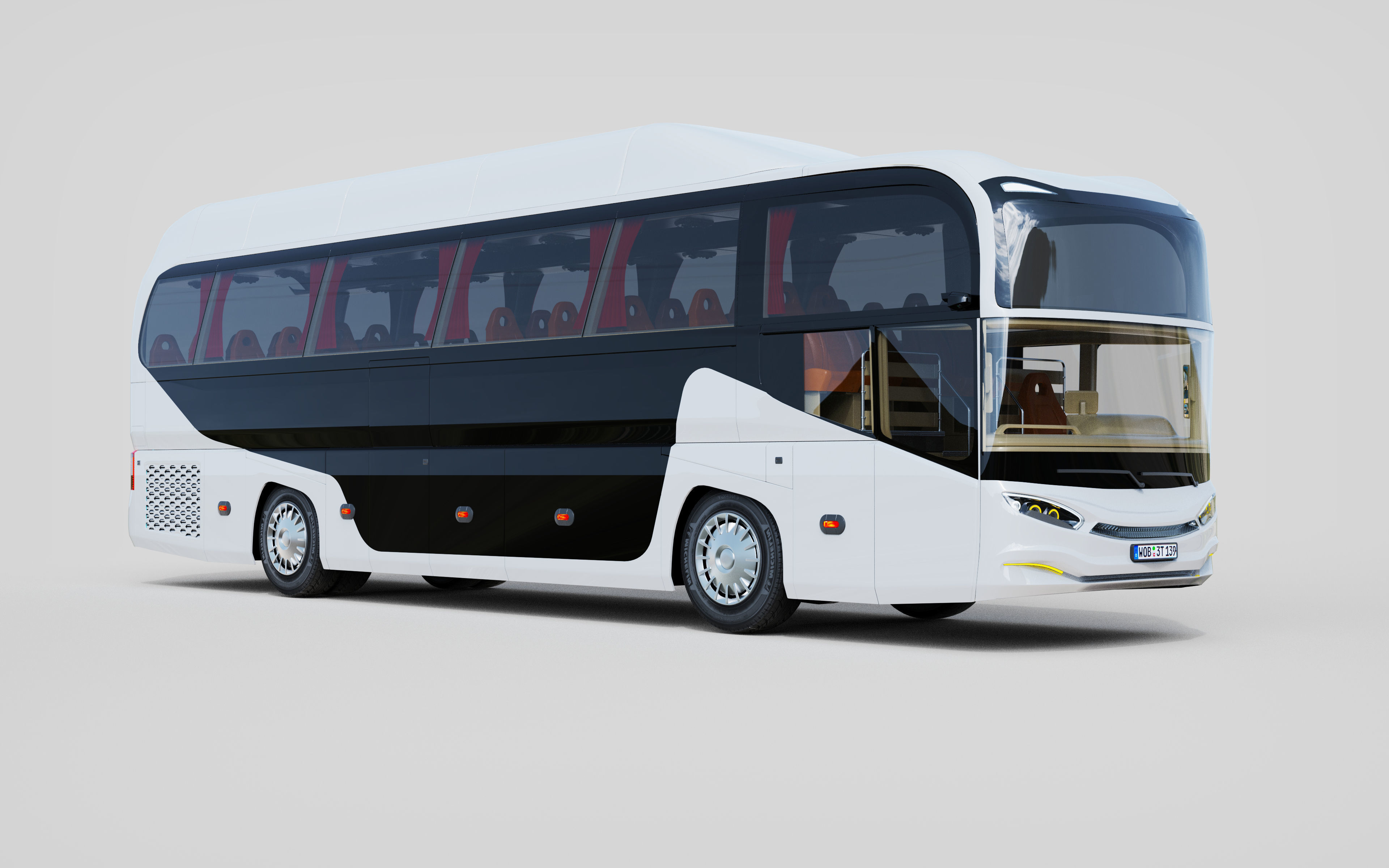 DOSCH 3D - Bus Details - Hydrogen 3D model_1