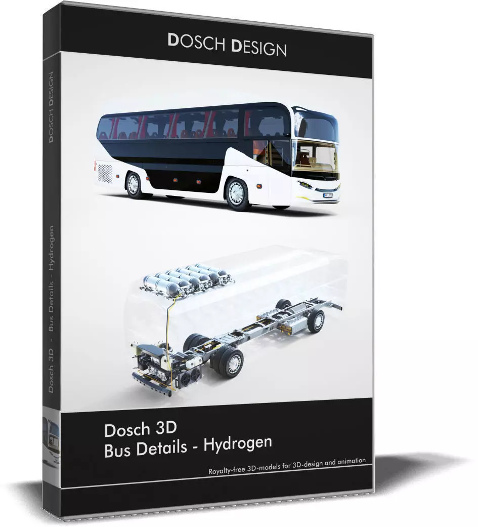 DOSCH 3D - Bus Details - Hydrogen 3D model_0