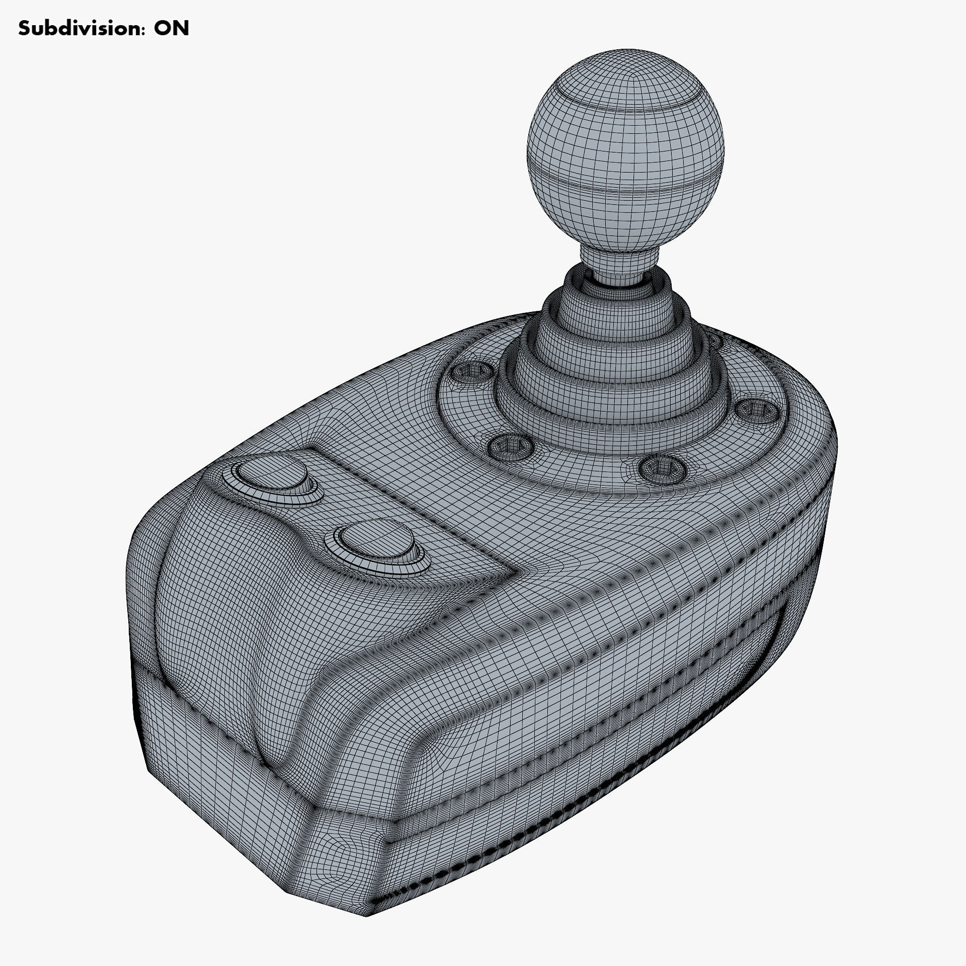 Simulator Gear Shifter M 1 3D model_21