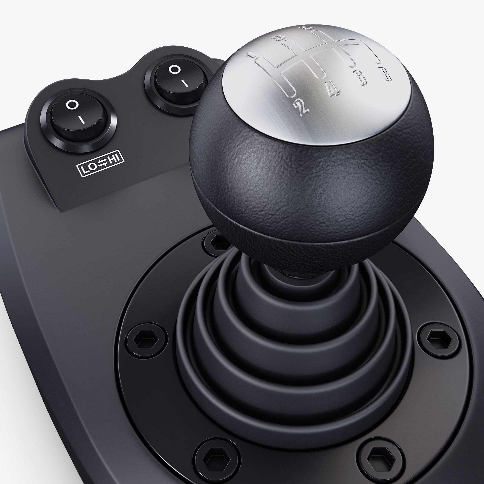 Simulator Gear Shifter M 1 3D model_10