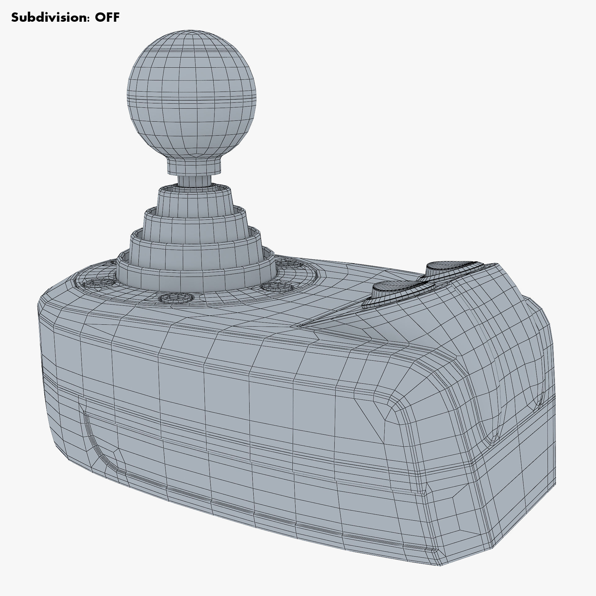 Simulator Gear Shifter M 1 3D model_16
