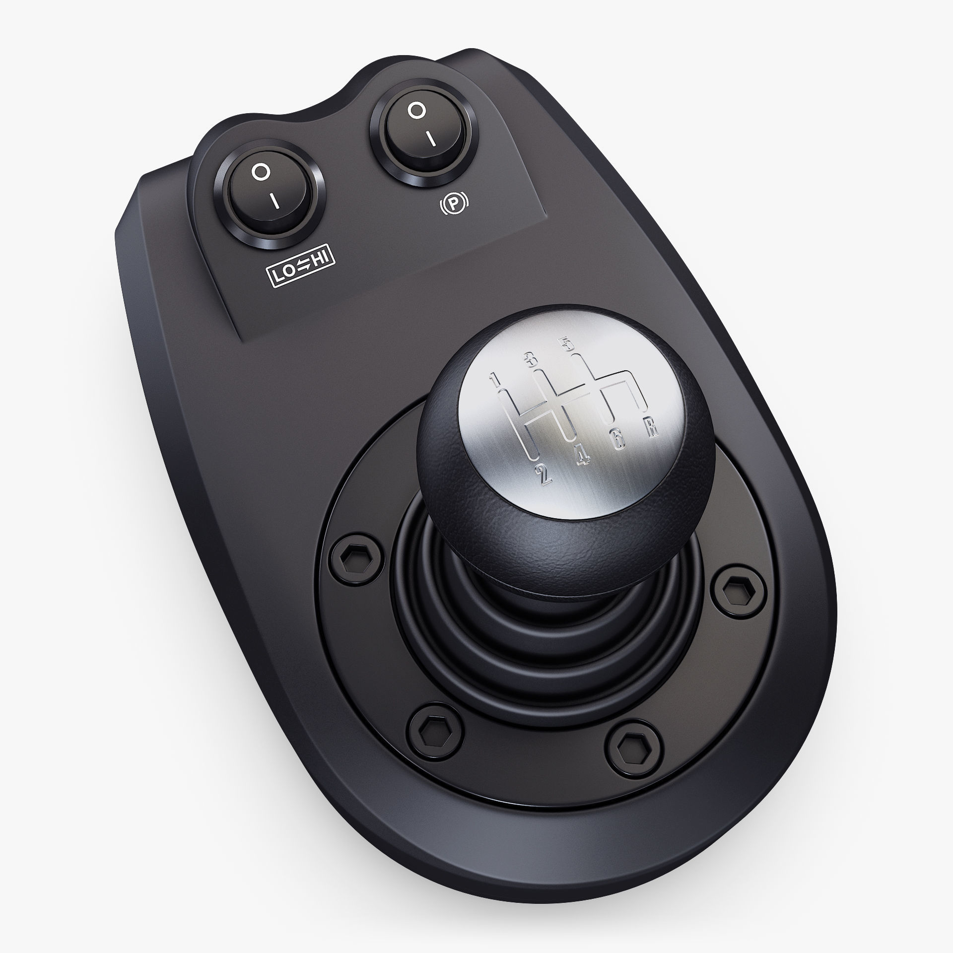 Simulator Gear Shifter M 1 3D model_7