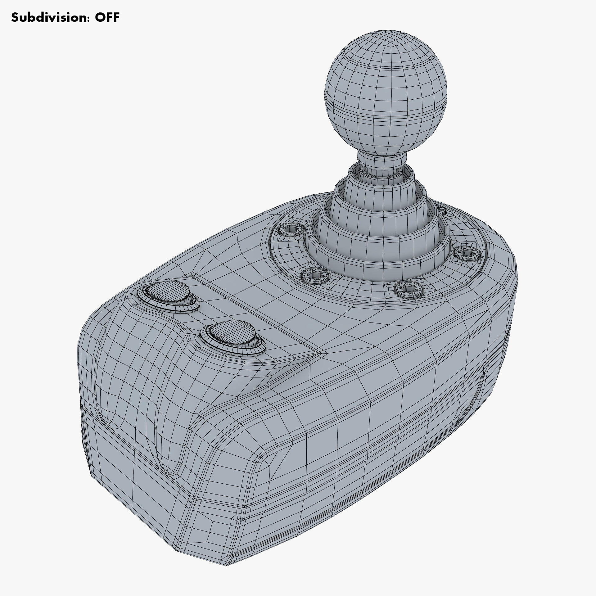 Simulator Gear Shifter M 1 3D model_22