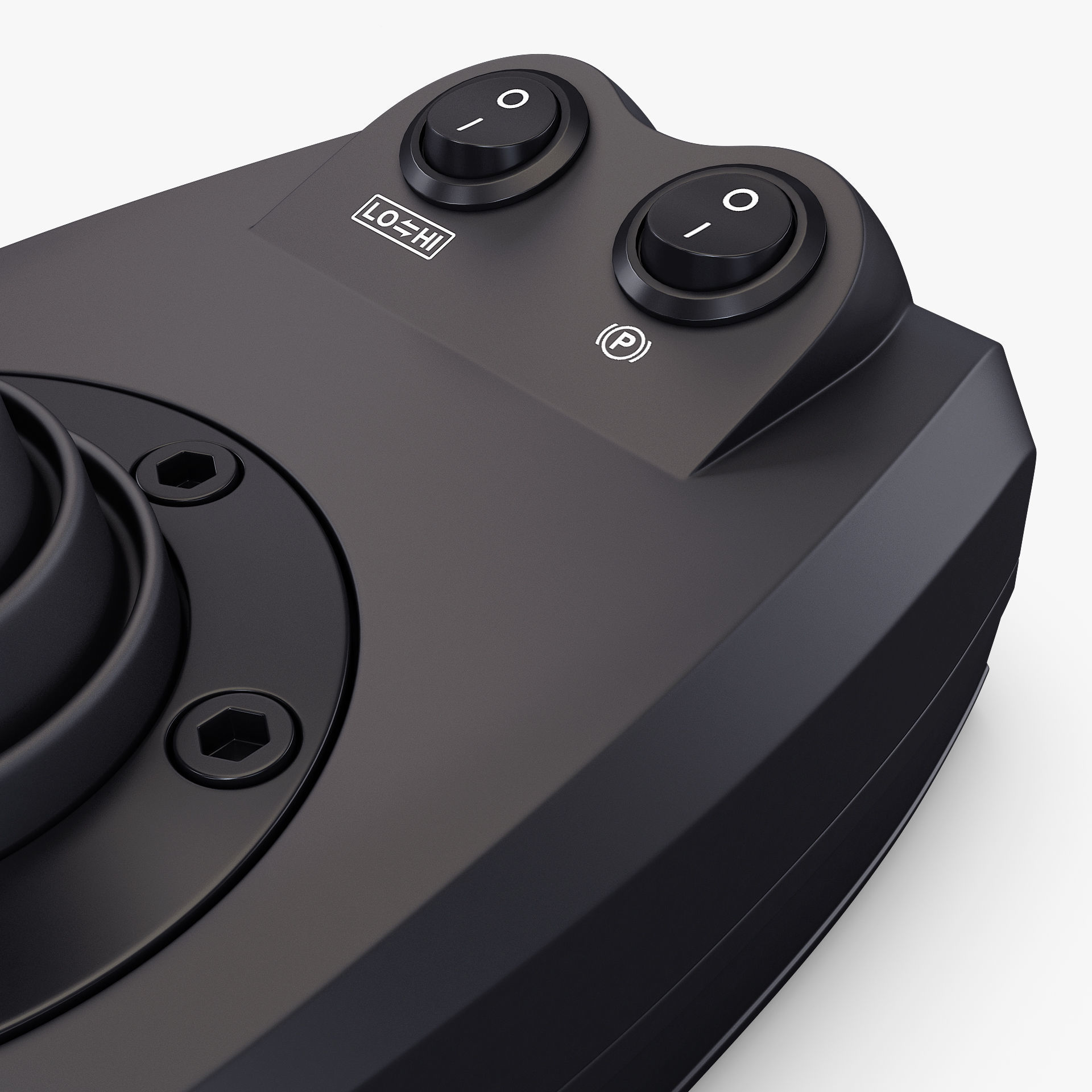 Simulator Gear Shifter M 1 3D model_9