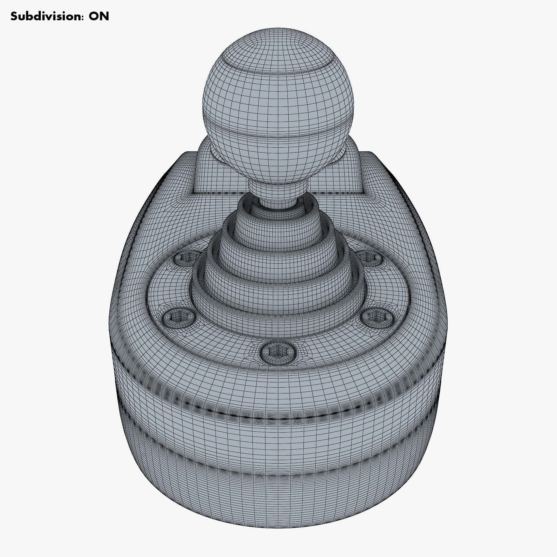 Simulator Gear Shifter M 1 3D model_13