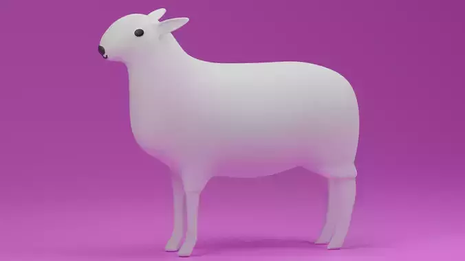 Cartoon Cute Sheep