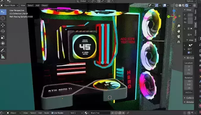 GAMING PC FULL RGB
