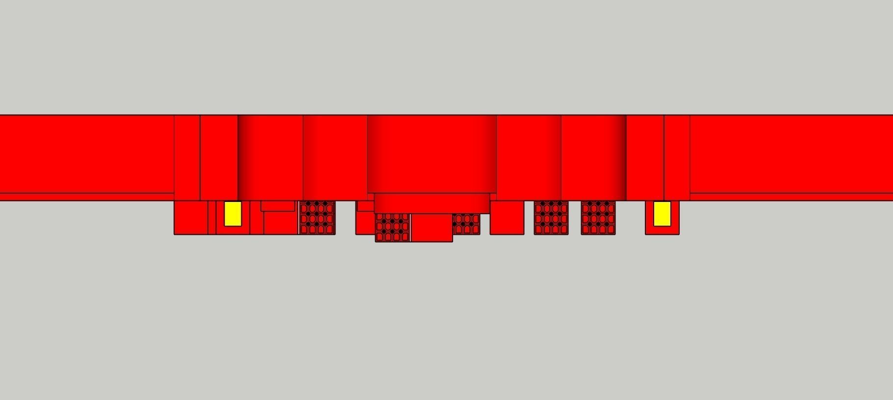 Temple 10 - Red Temple 3D model_4