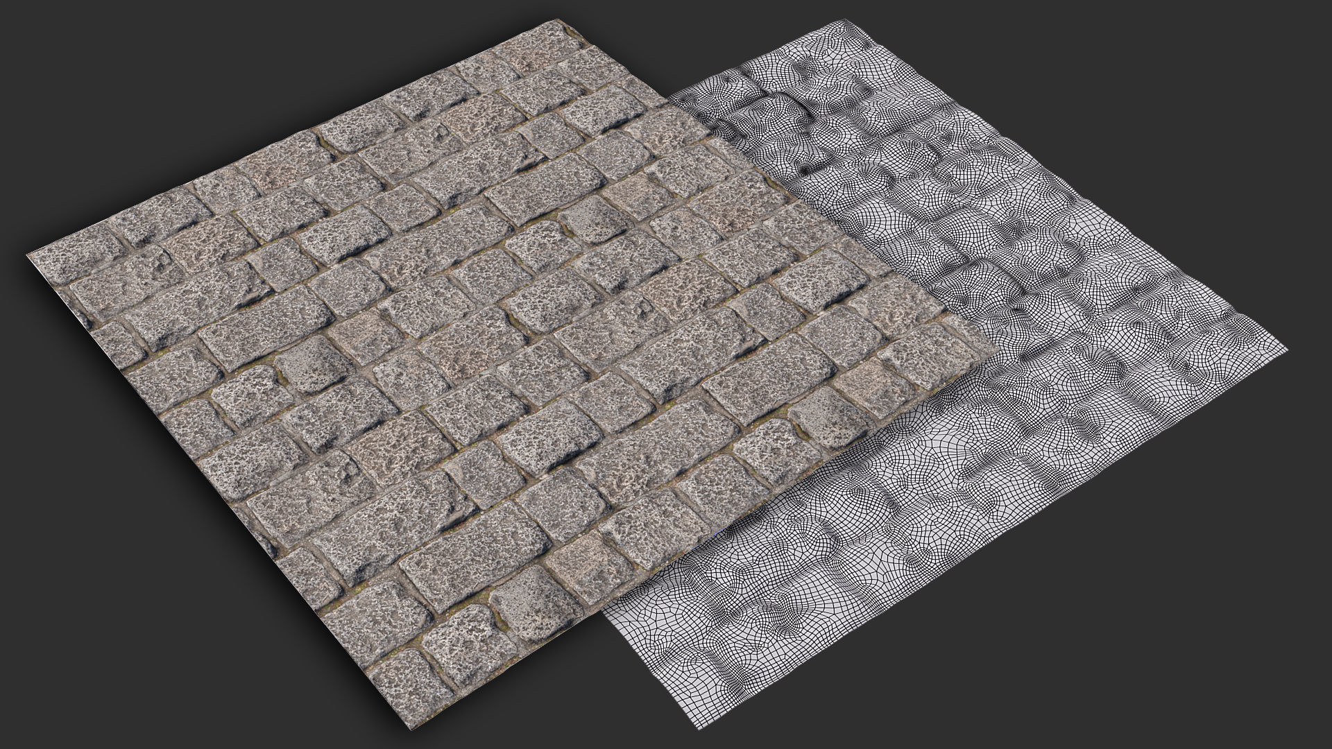 Stone Floor 01 3D model_2