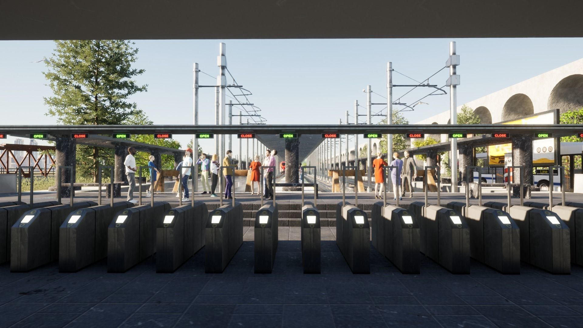 TRAINS PACK Low-poly 3D model_17