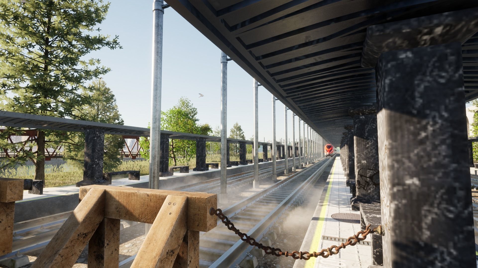 TRAINS PACK Low-poly 3D model_9