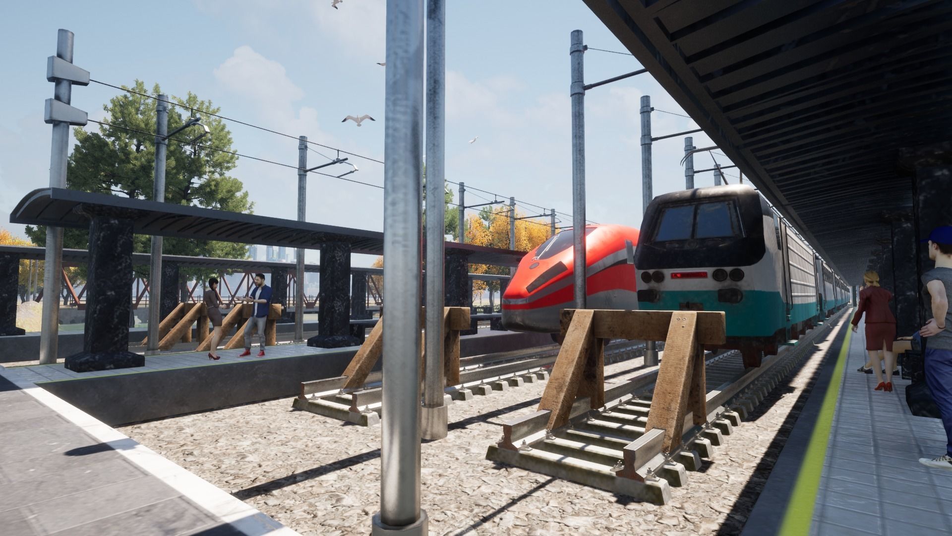 TRAINS PACK Low-poly 3D model_15