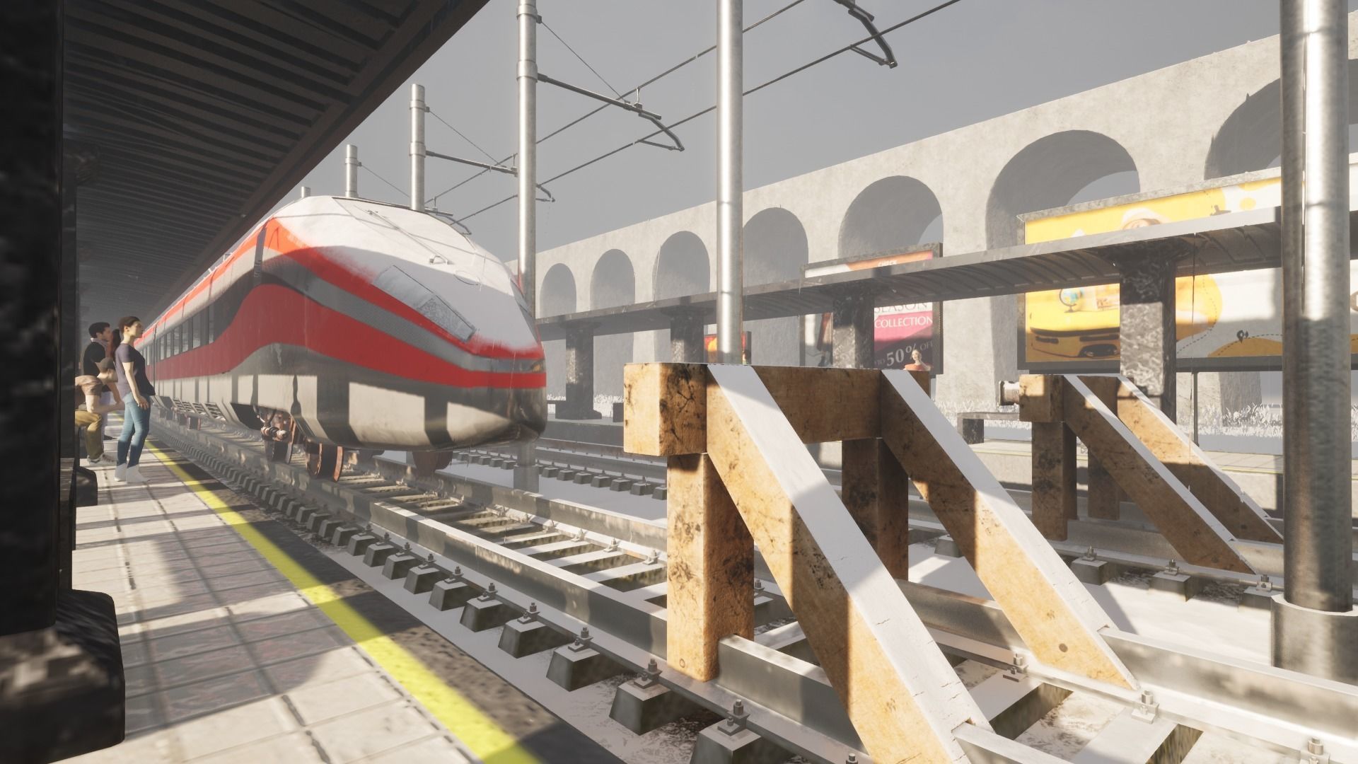 TRAINS PACK Low-poly 3D model_11