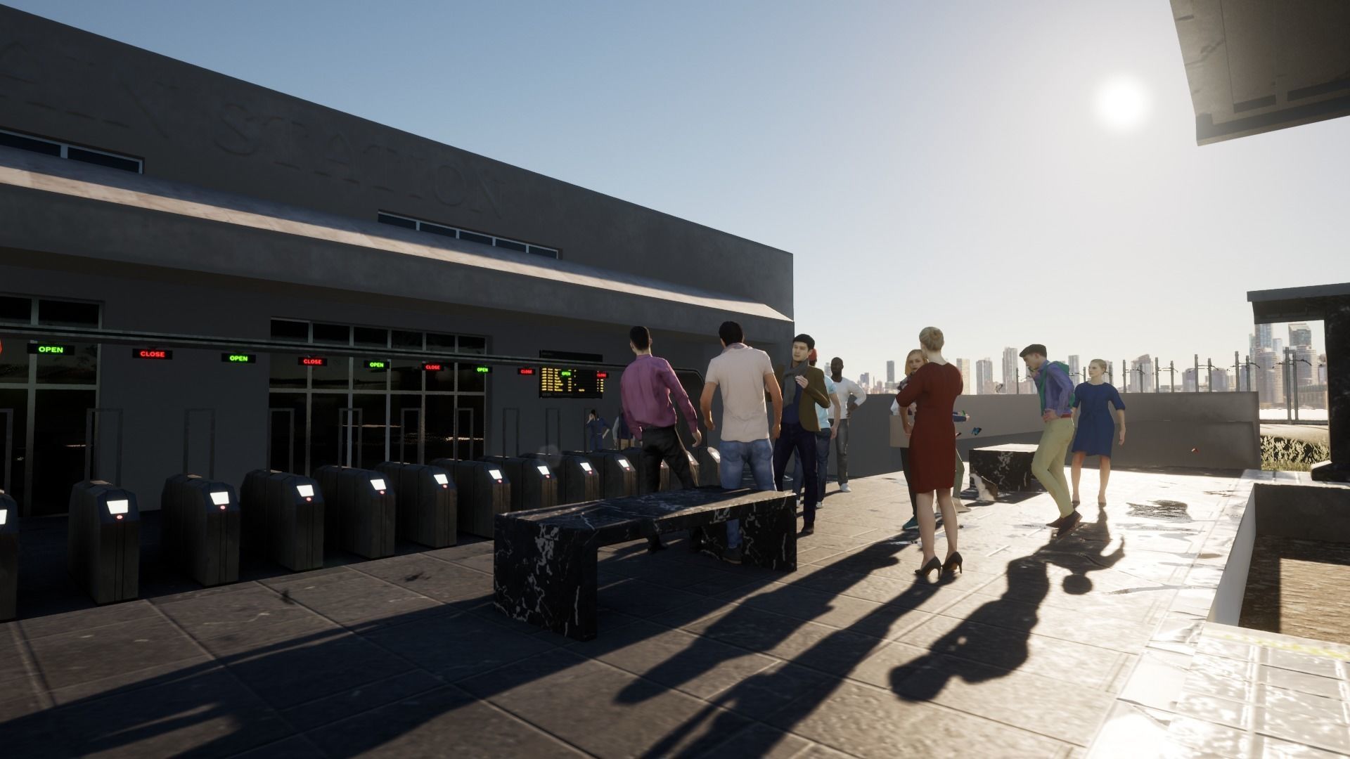 TRAINS PACK Low-poly 3D model_10