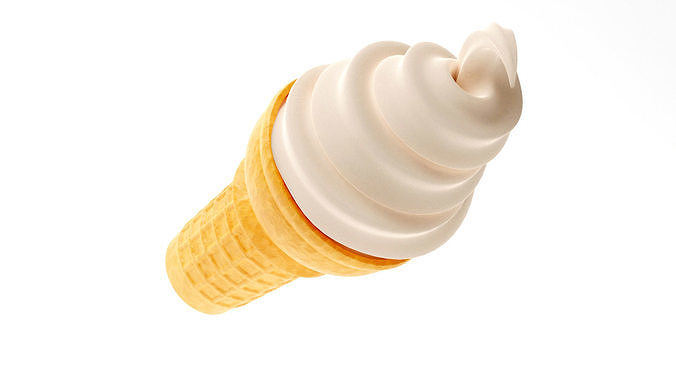 Ice Cream Cone 3D model 3