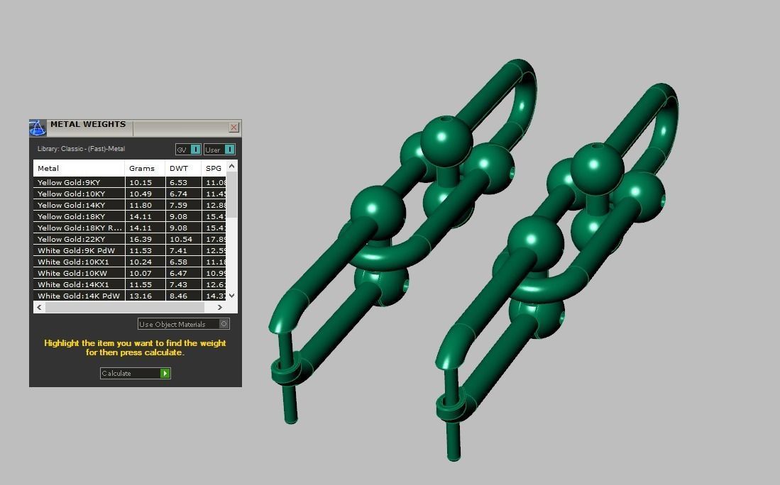 Earring model 0324 3D printable model14 3D print model_8