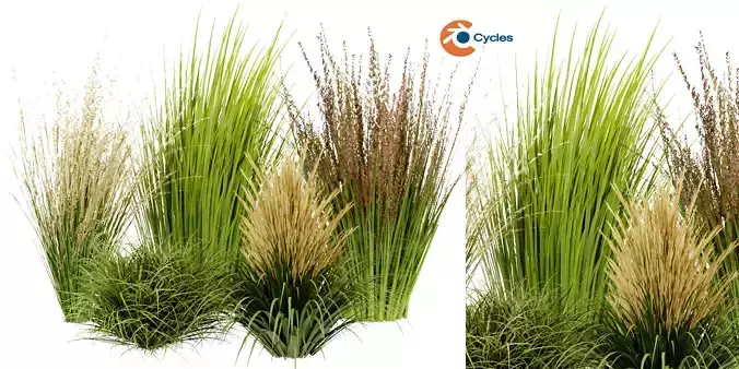 Collection plant vol 383 - blender model 