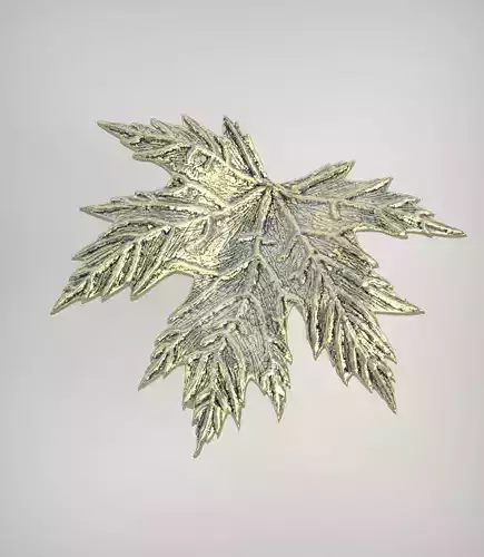 Leaf Earring model 0329 3D printable model13