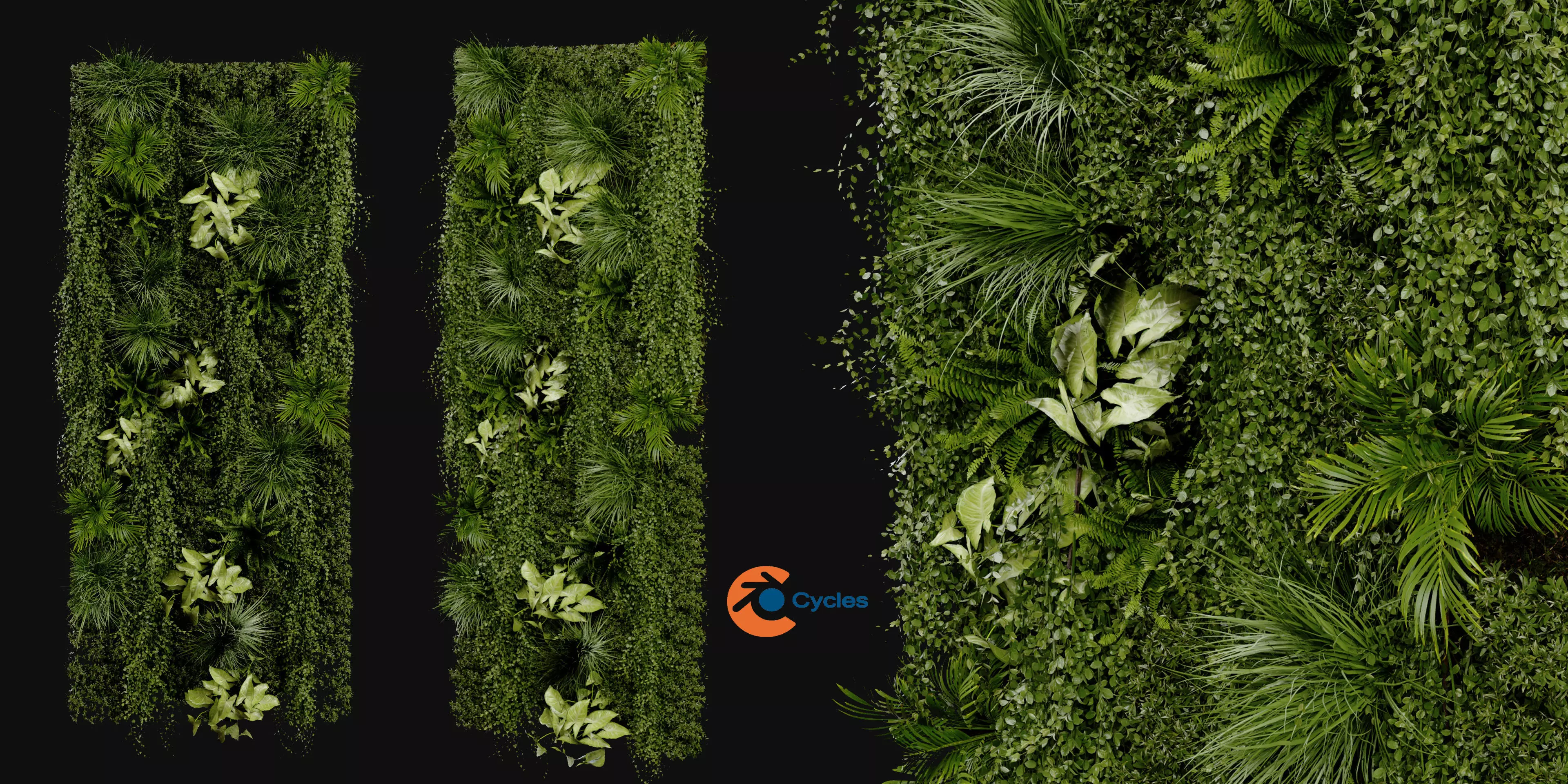 Collection plant vol 386 - blender model  3D model_0