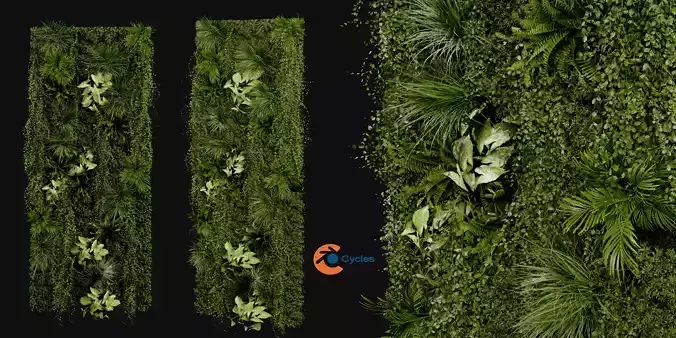 Collection plant vol 386 - blender model  3D model