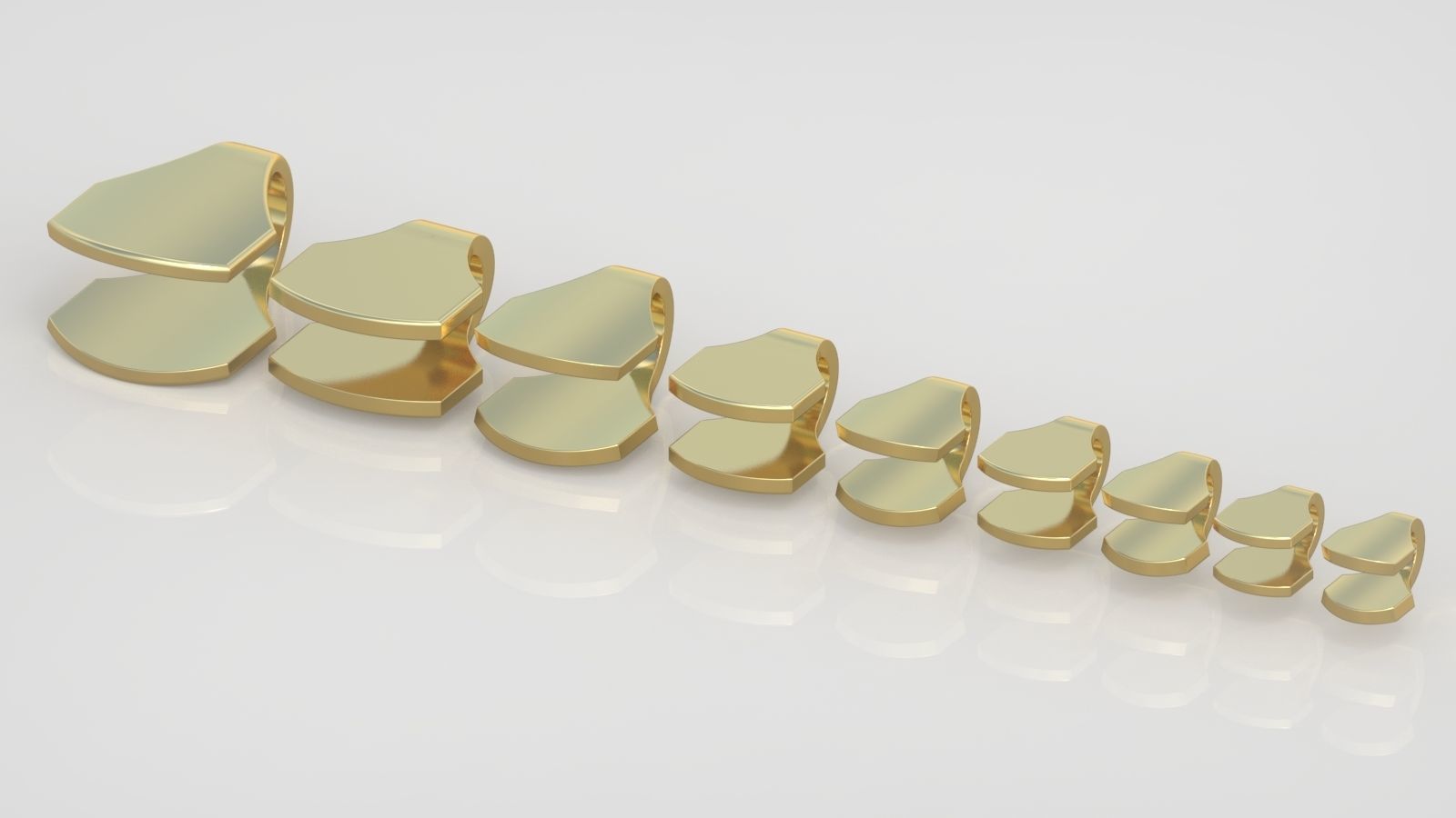 Bracelet model 3D printable model 0044 3D print model_3