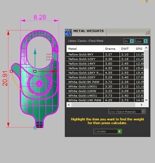 Bracelet Lock model 3D printable model 0045-16 3D print model_14