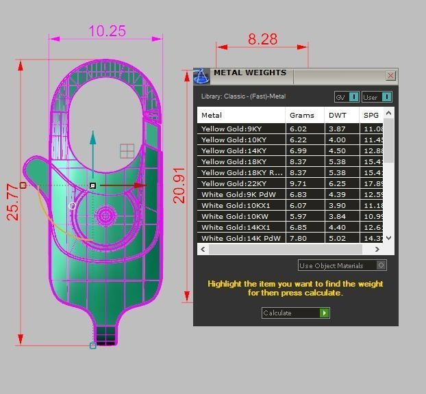 Bracelet Lock model 3D printable model 0045-16 3D print model_13