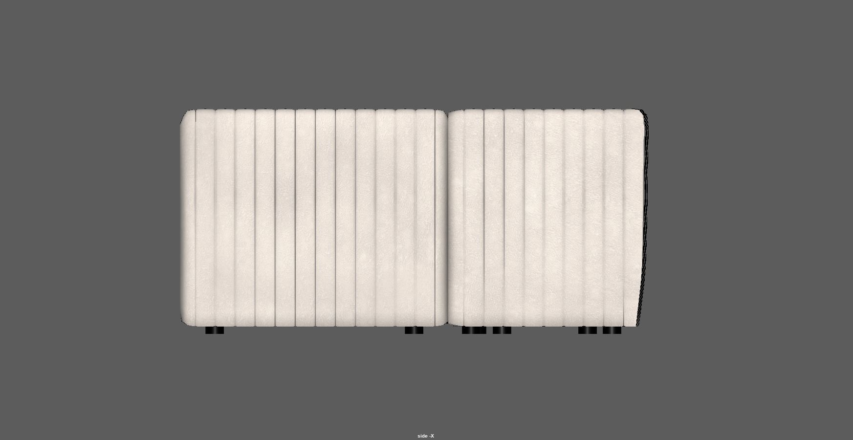 Sofa - Dining Bench - Armchair - modular sofa Low-poly 3D model_18