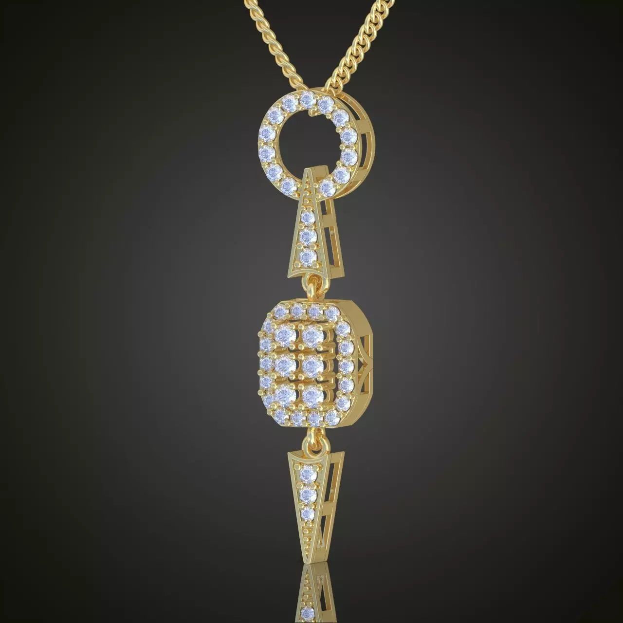 Pendant model 3D 0270 printable model7 3D print model