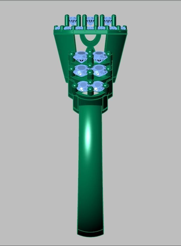 Diamond ring 0613 3D printable model 8- 3D print model_13