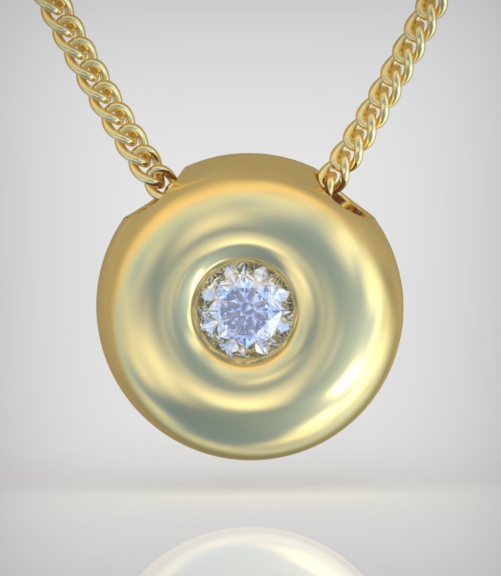 Pendant model 3D 0271 printable model11 3D print model_1