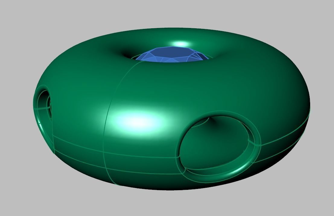 Pendant model 3D 0271 printable model11 3D print model_8