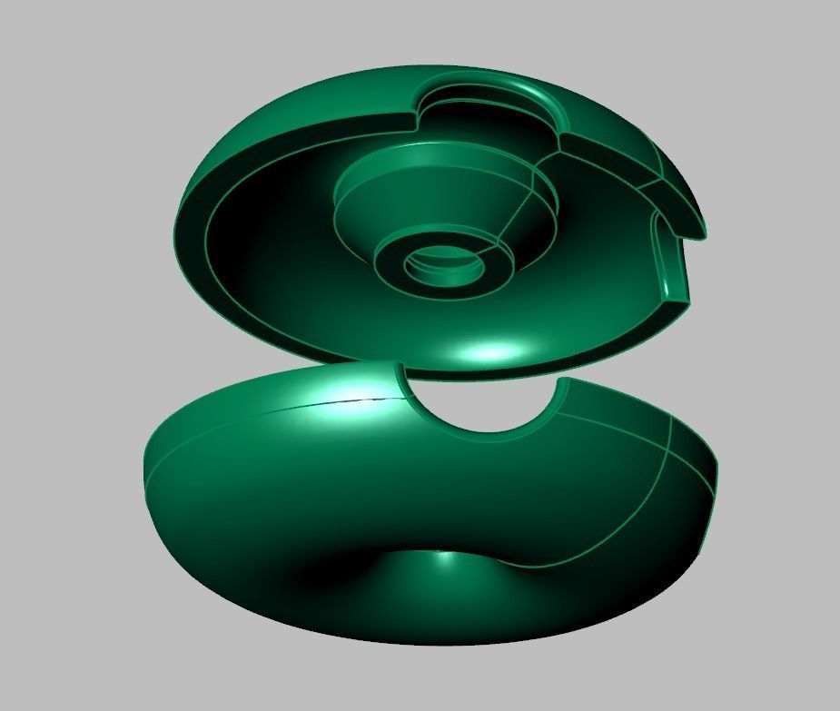 Pendant model 3D 0271 printable model11 3D print model_12