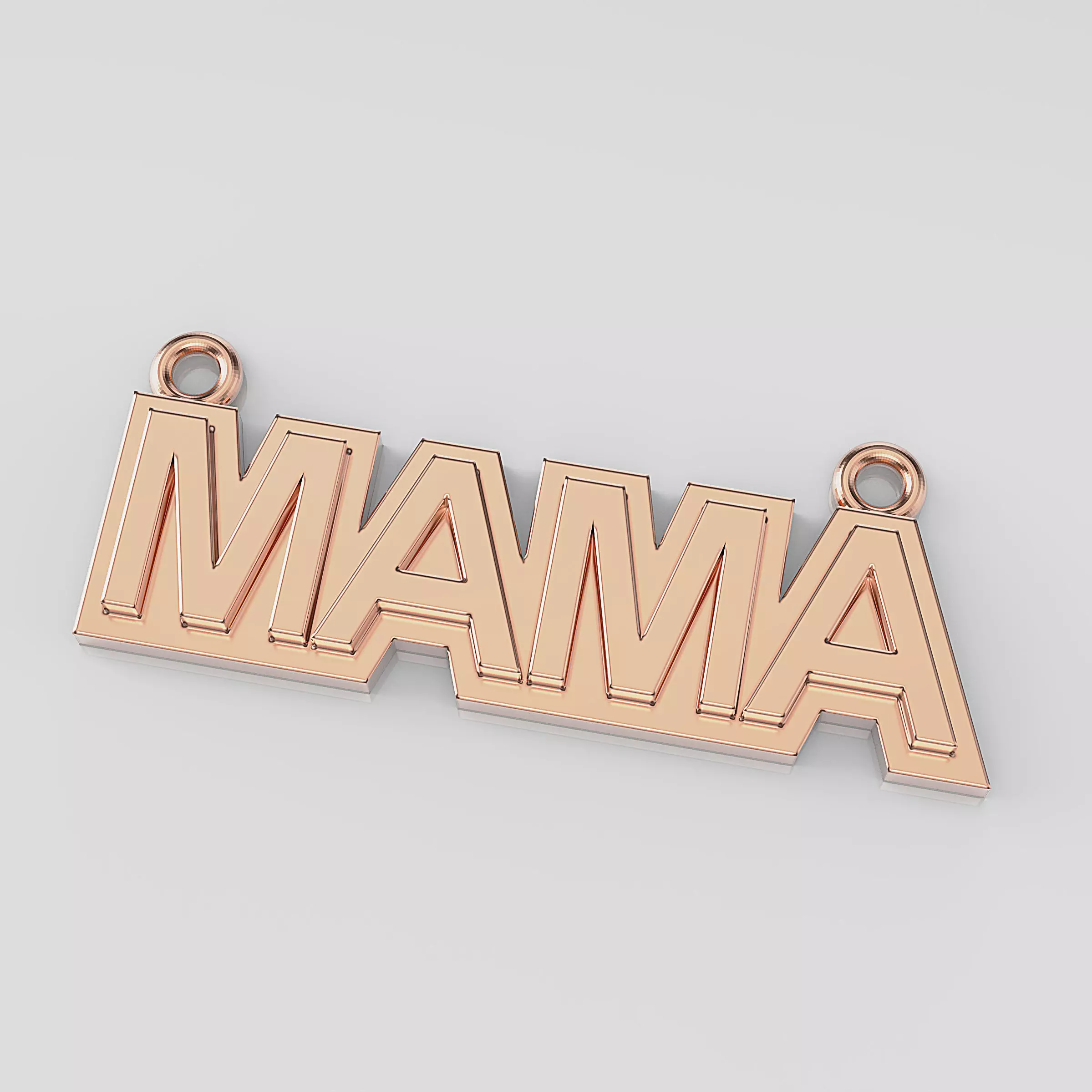 Mama Pendant 3D print model