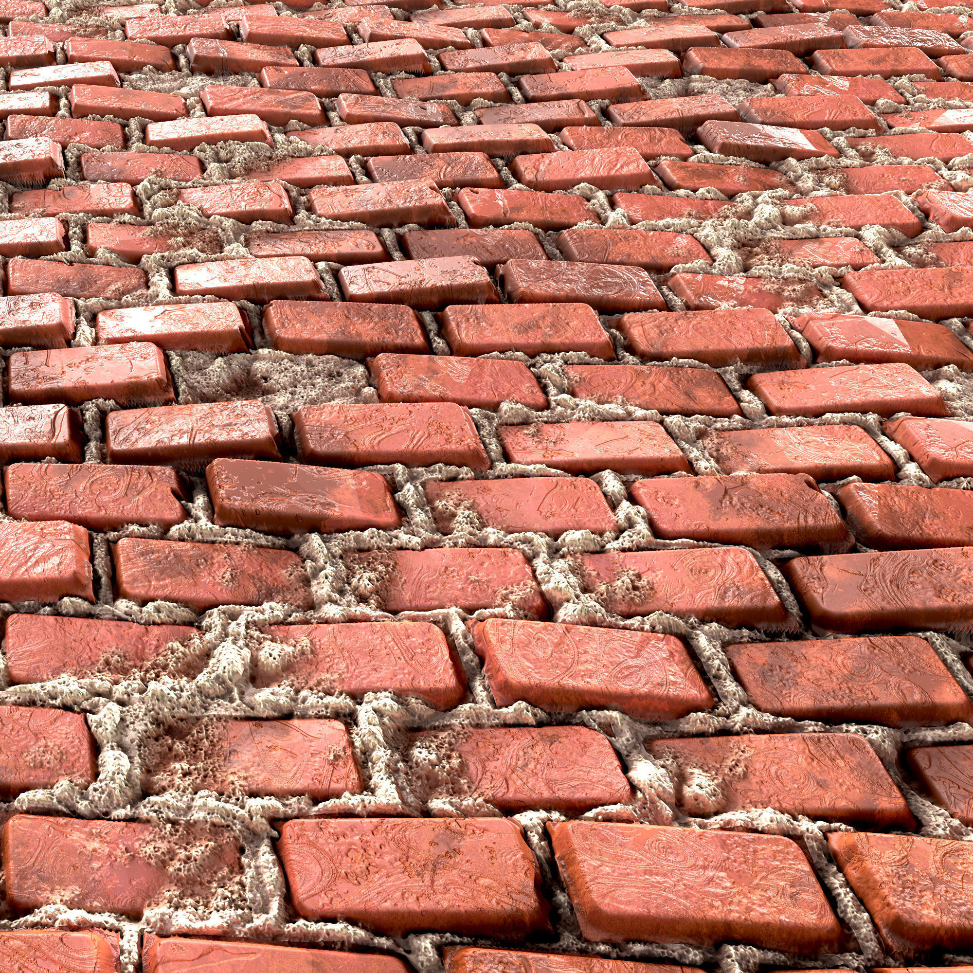 Stylized Brick texture collection 02 Texture_1
