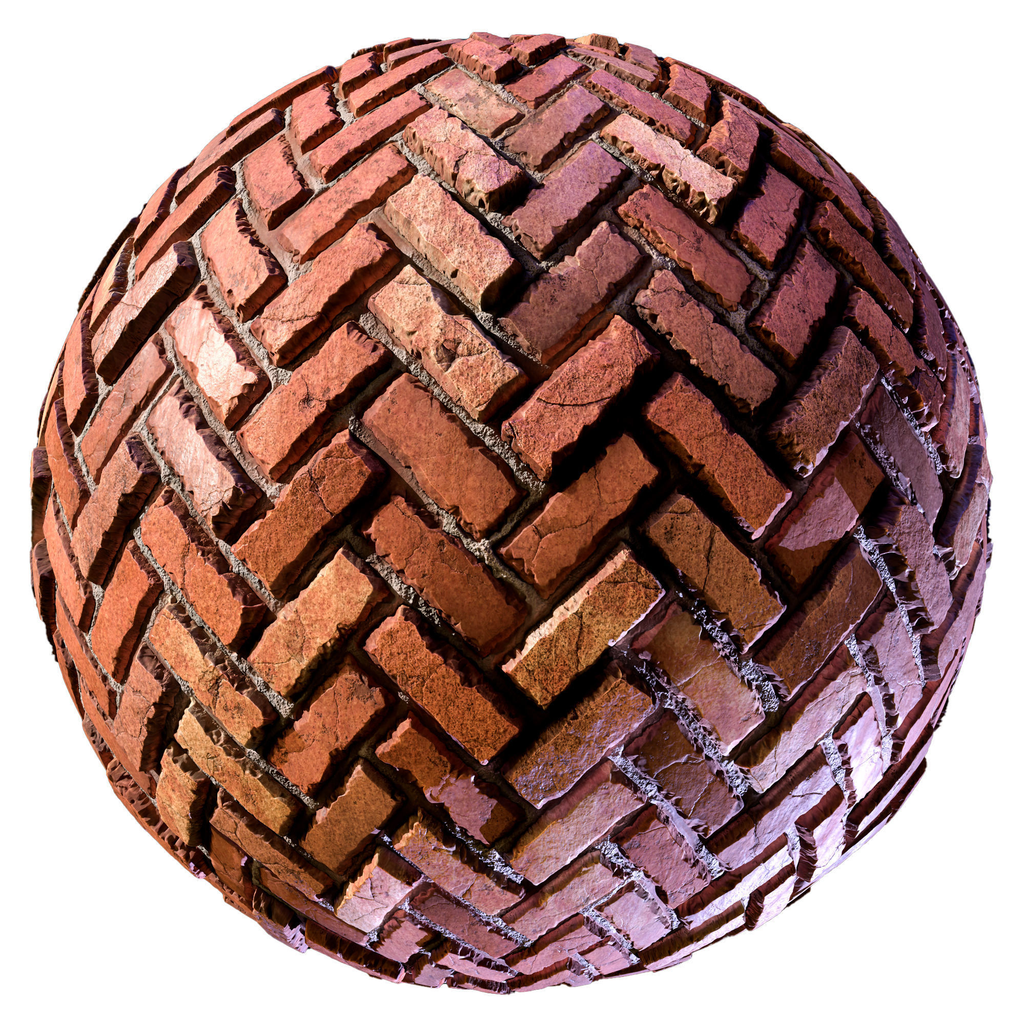 Stylized Brick texture collection 02 Texture_9