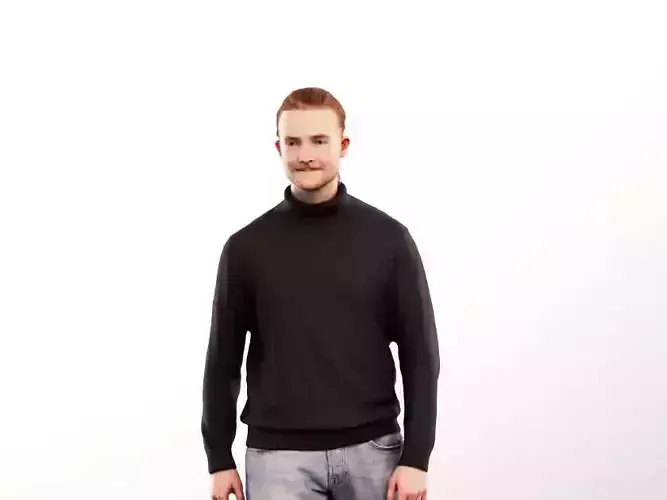 Jorge 12797 - Walking Young Man 