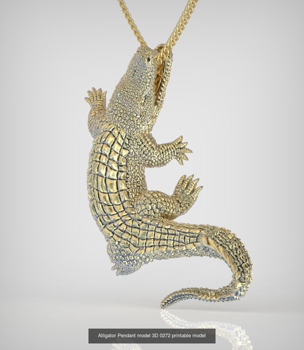 Earring and Pendant Set 3D printable model 0131 3D Model Collection_4