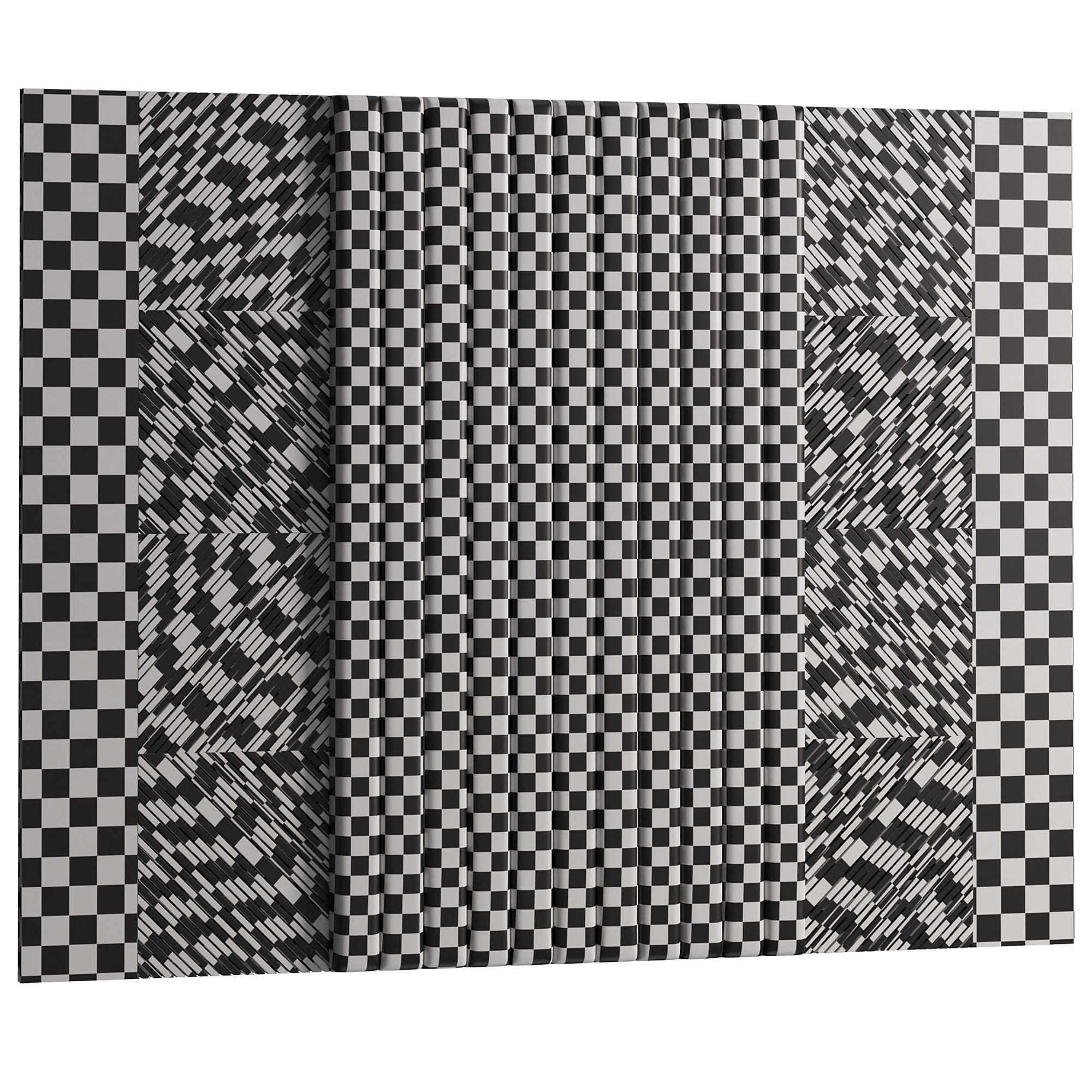 wall panels 031 3D model_3