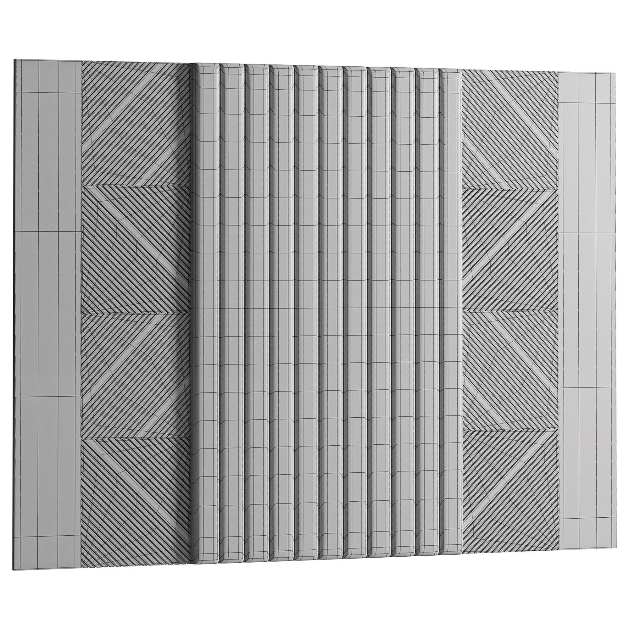 wall panels 031 3D model_4