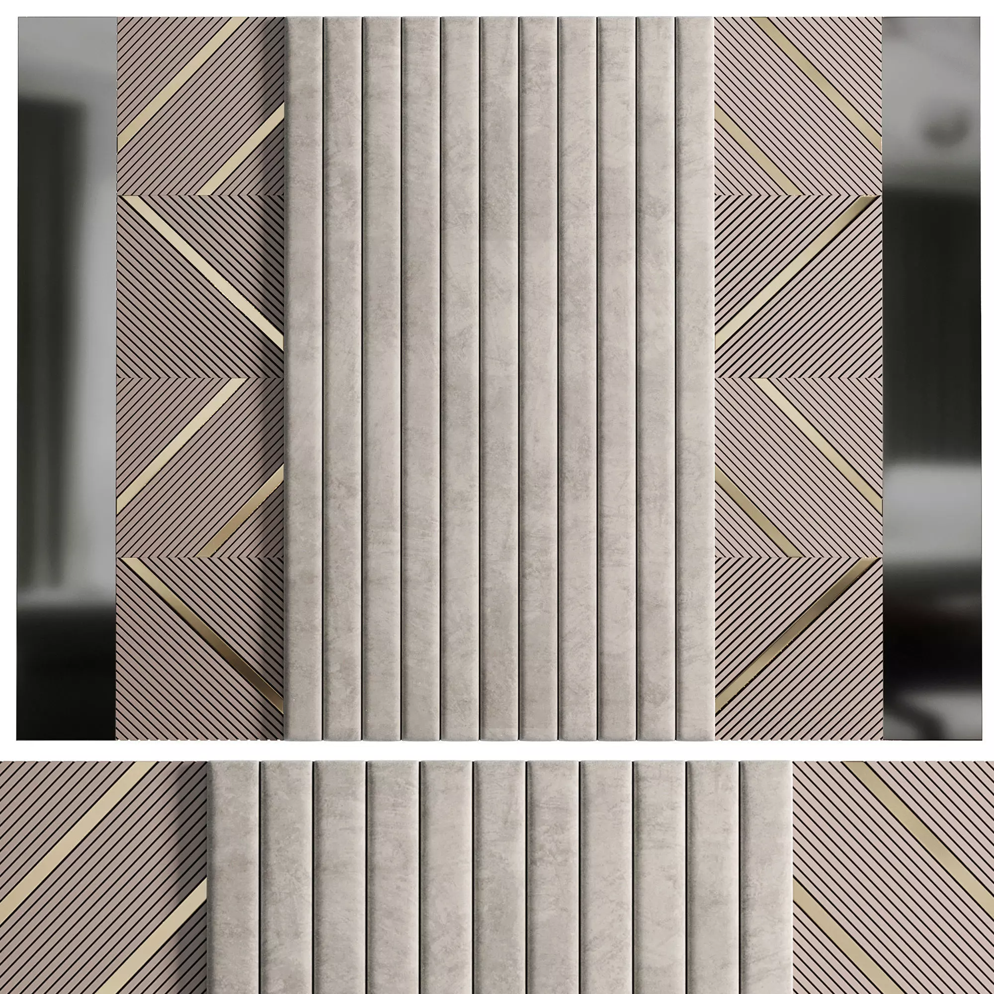wall panels 031 3D model_0