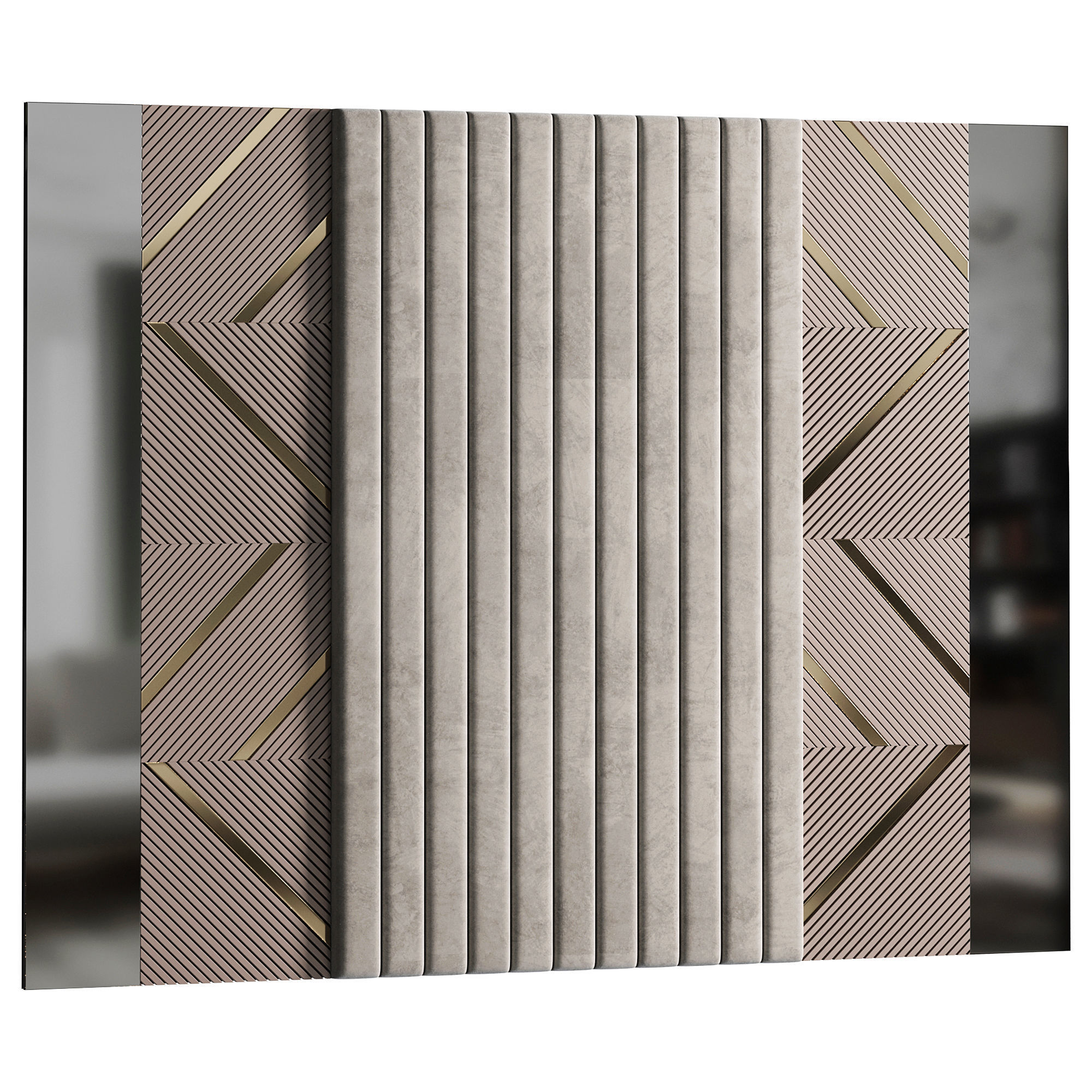 wall panels 031 3D model_2
