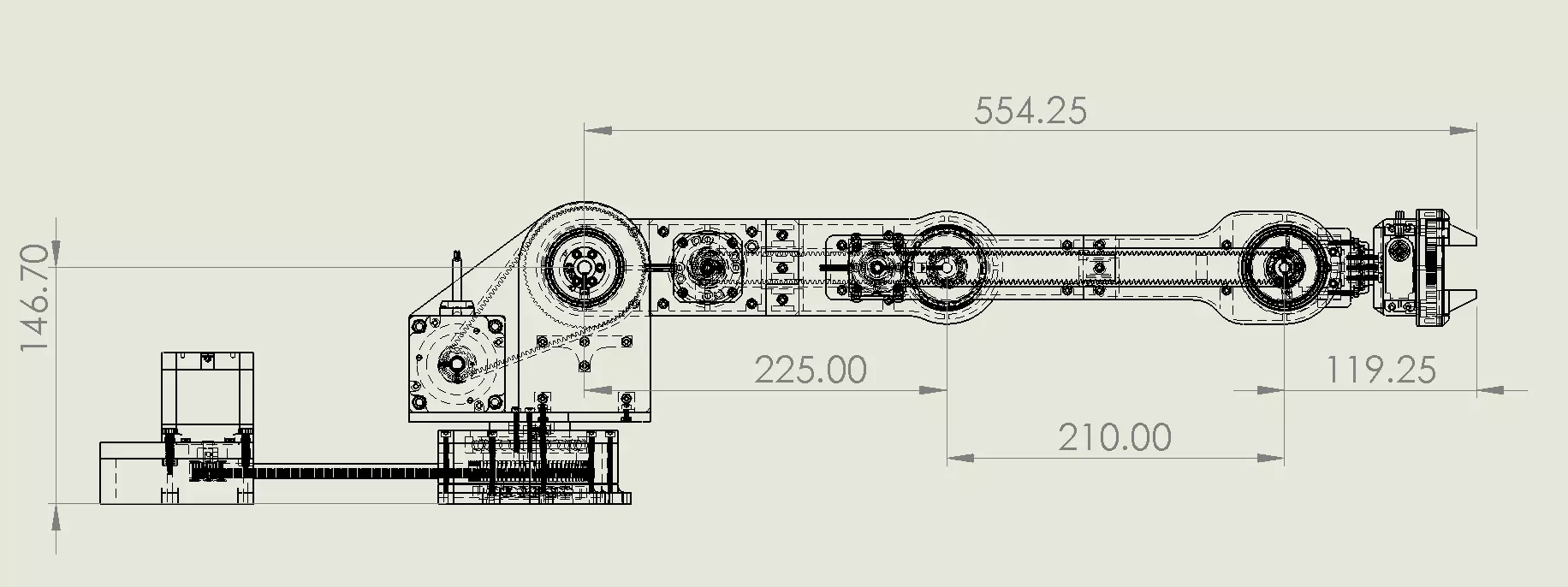 Kosti-1 Robot Arm 3D print model_0
