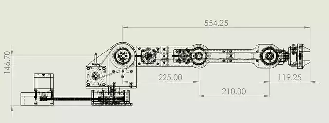 Kosti-1 Robot Arm 3D print model