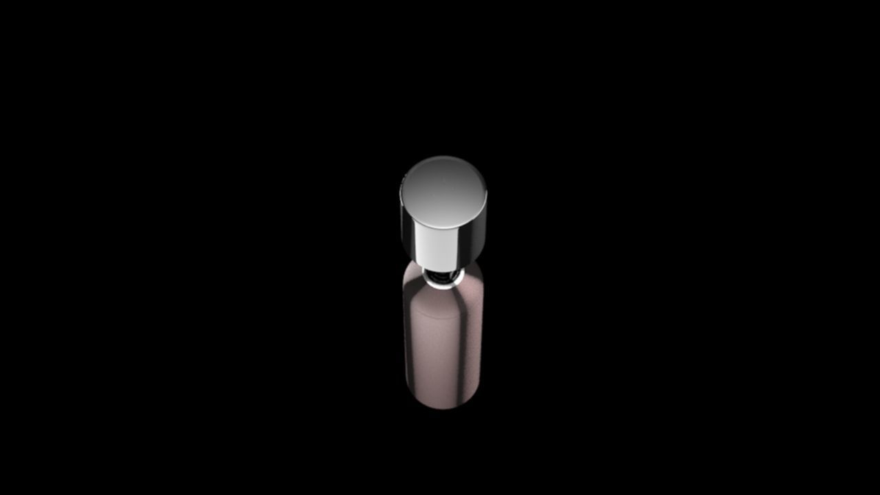 Perfume Spray Bottle Low-poly 3D model_2
